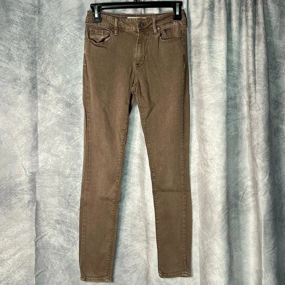 Bullhead Light Brown High Rise Skinniest Jeans - size 3 - Picture 1 of 9